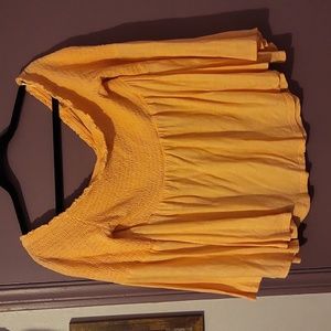 Torrid off the shoulder top.